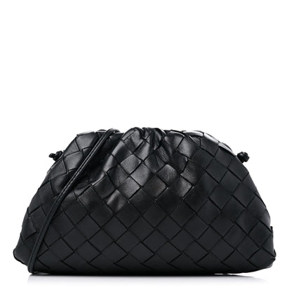Bottega Veneta Nappa Intrecciato The Mini Pouch Black 1 of 8
