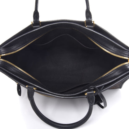Louis Vuitton Monogram Popincourt MM Black 6 of 8