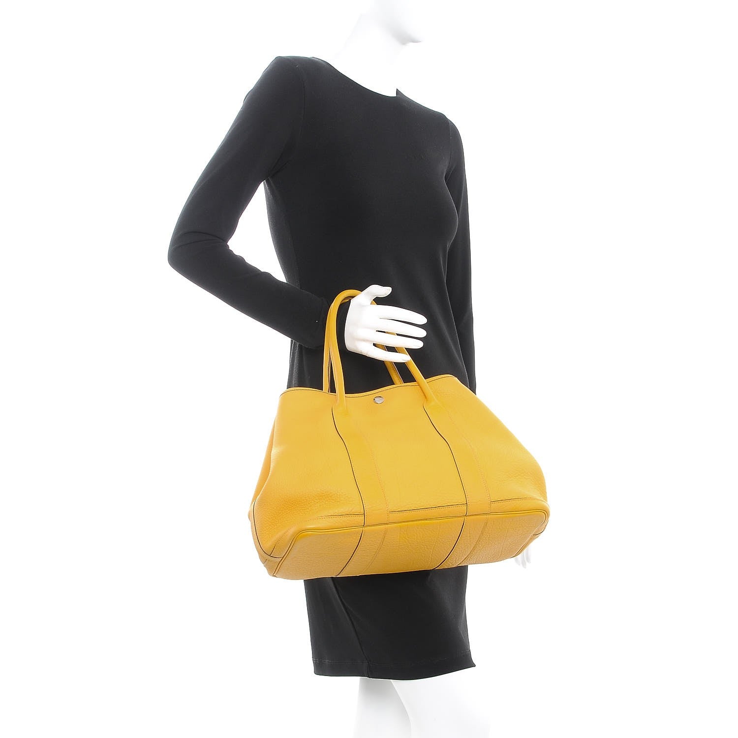 Hermes Negonda Garden Party Tote 36 MM Soleil 2 of 6