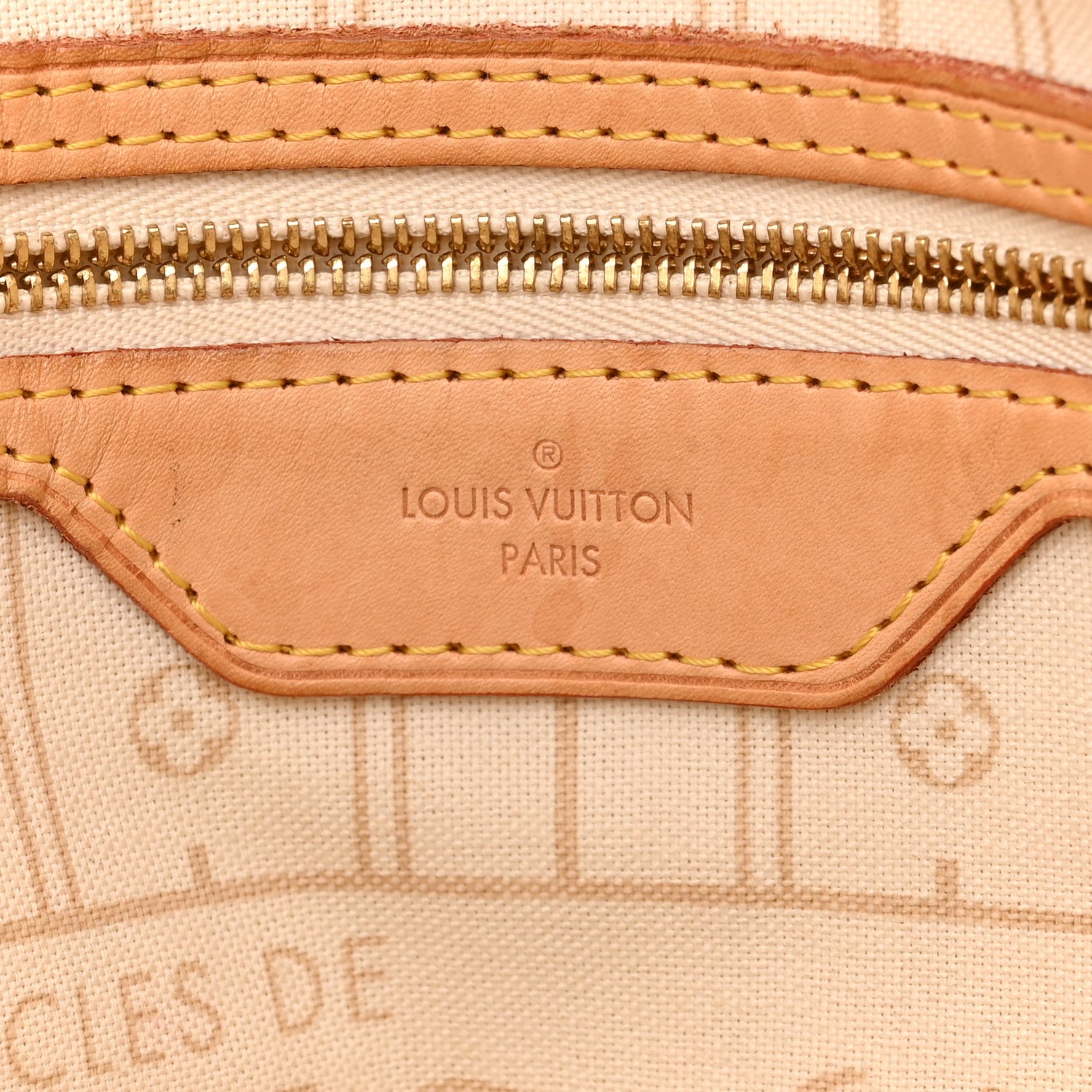 Louis Vuitton Damier Azur Neverfull MM 6 of 11