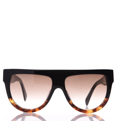 Celine Shadow Sunglasses CL 41026/S Black Havana 3 of 7