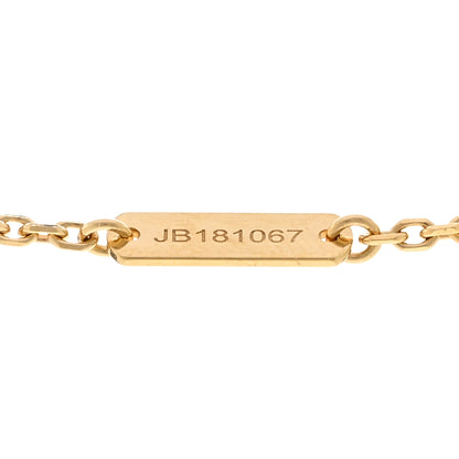 Van Cleef & Arpels 18K Yellow Gold Carnelian Vintage Alhambra Pendant Necklace 5 of 5