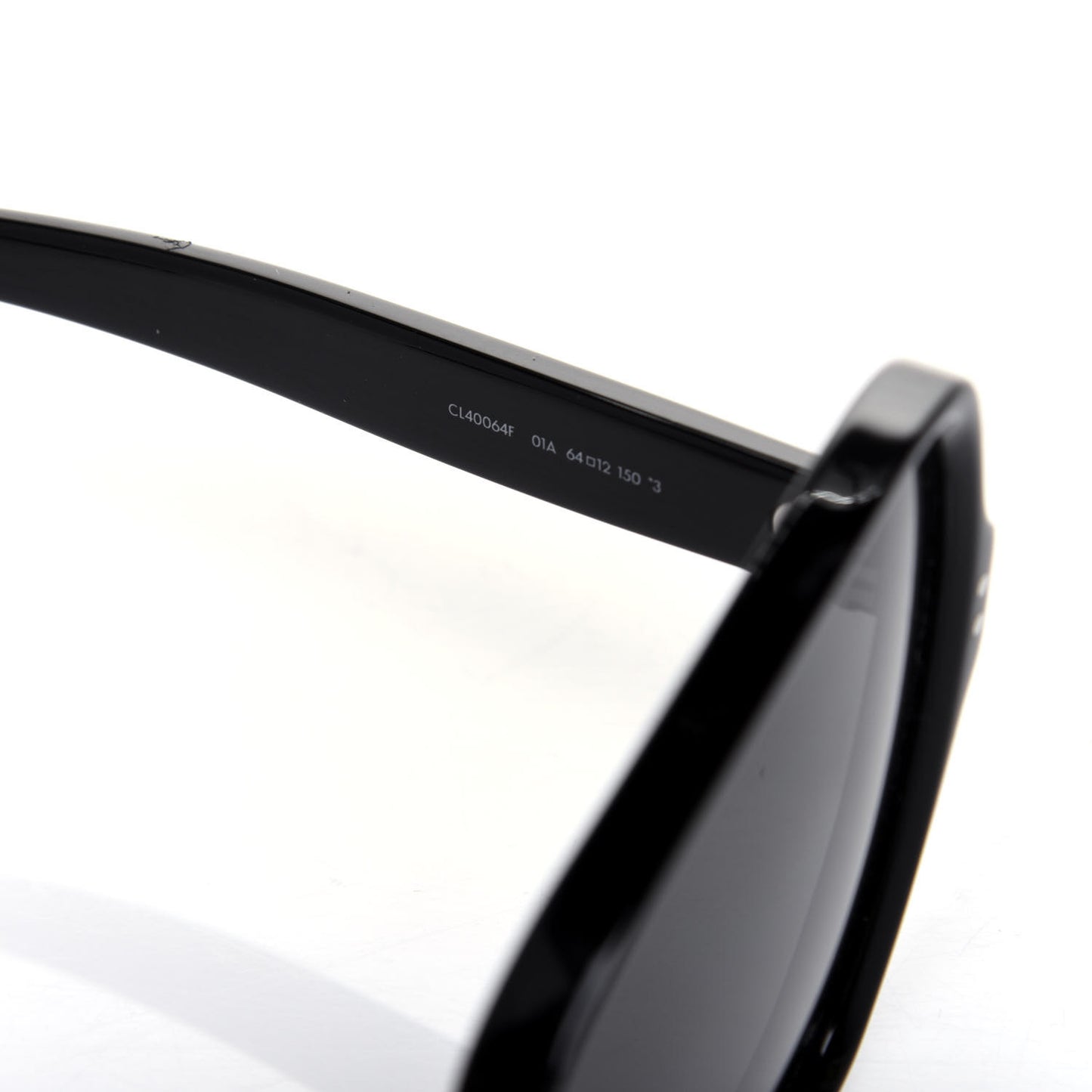 Acetate Butterfly Sunglasses CL40064I Black