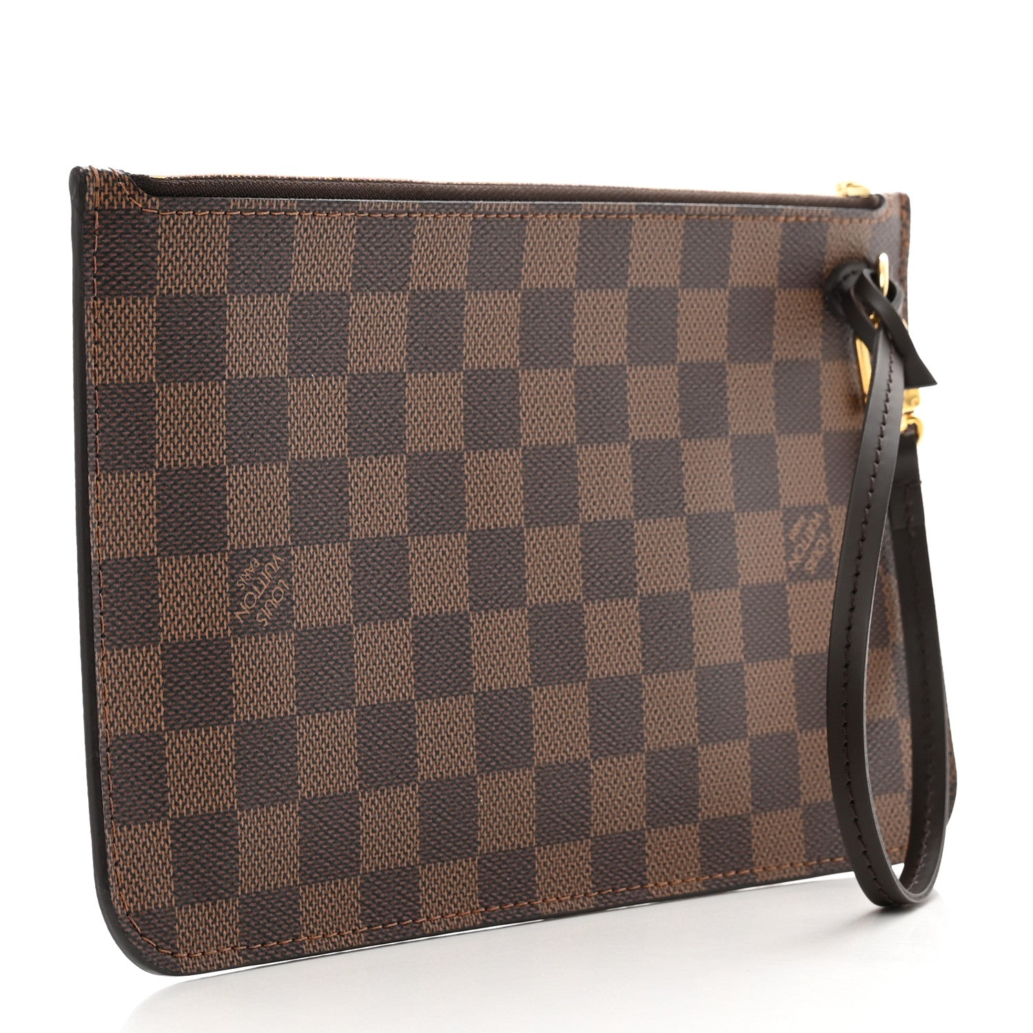 Louis Vuitton Damier Ebene Neverfull MM GM Pochette 3 of 6