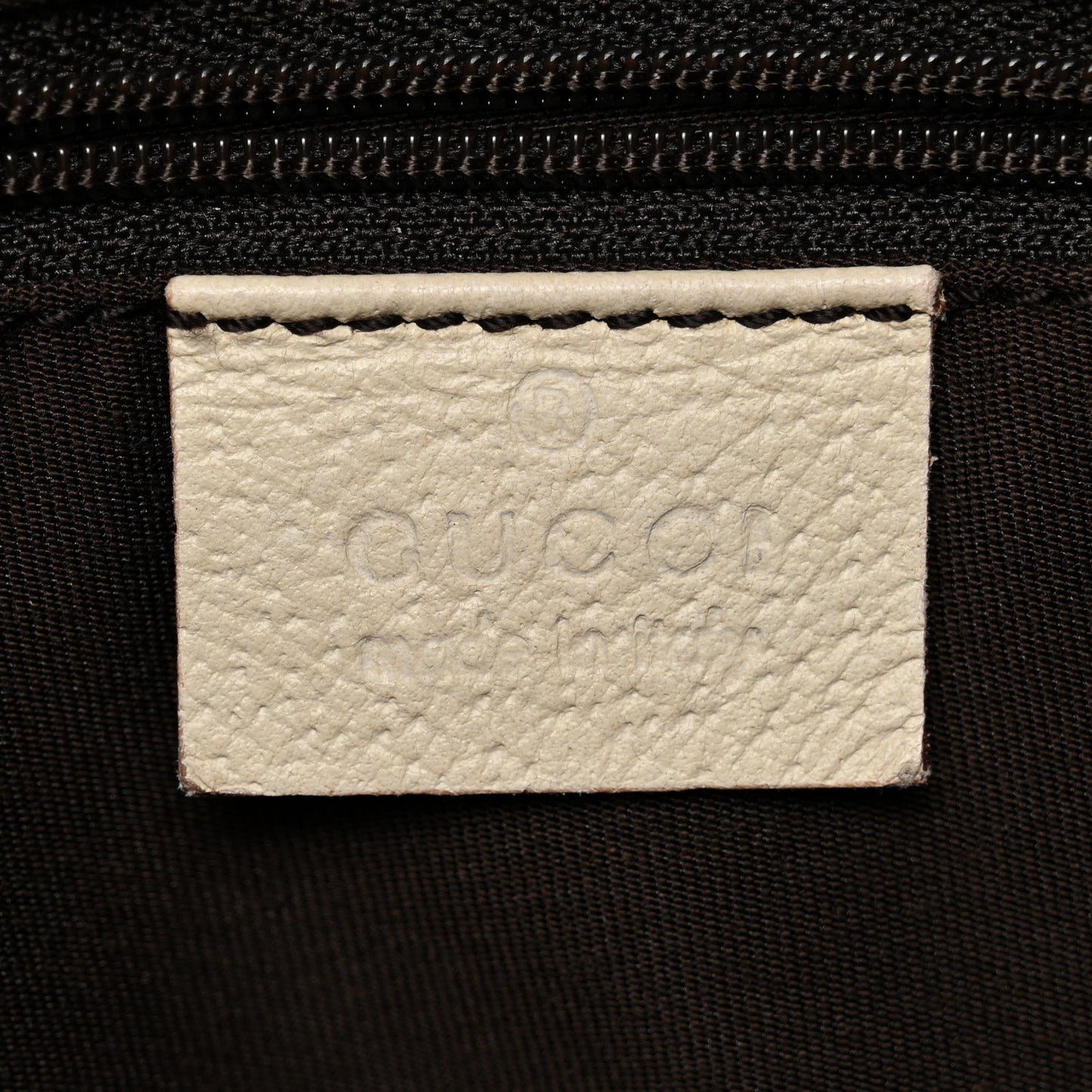Monogram Medium Abbey Shoulder Bag Off White