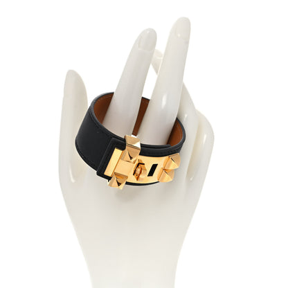 Hermes Swift Collier de Chien CDC 24 Bracelet T2 Black 2 of 8