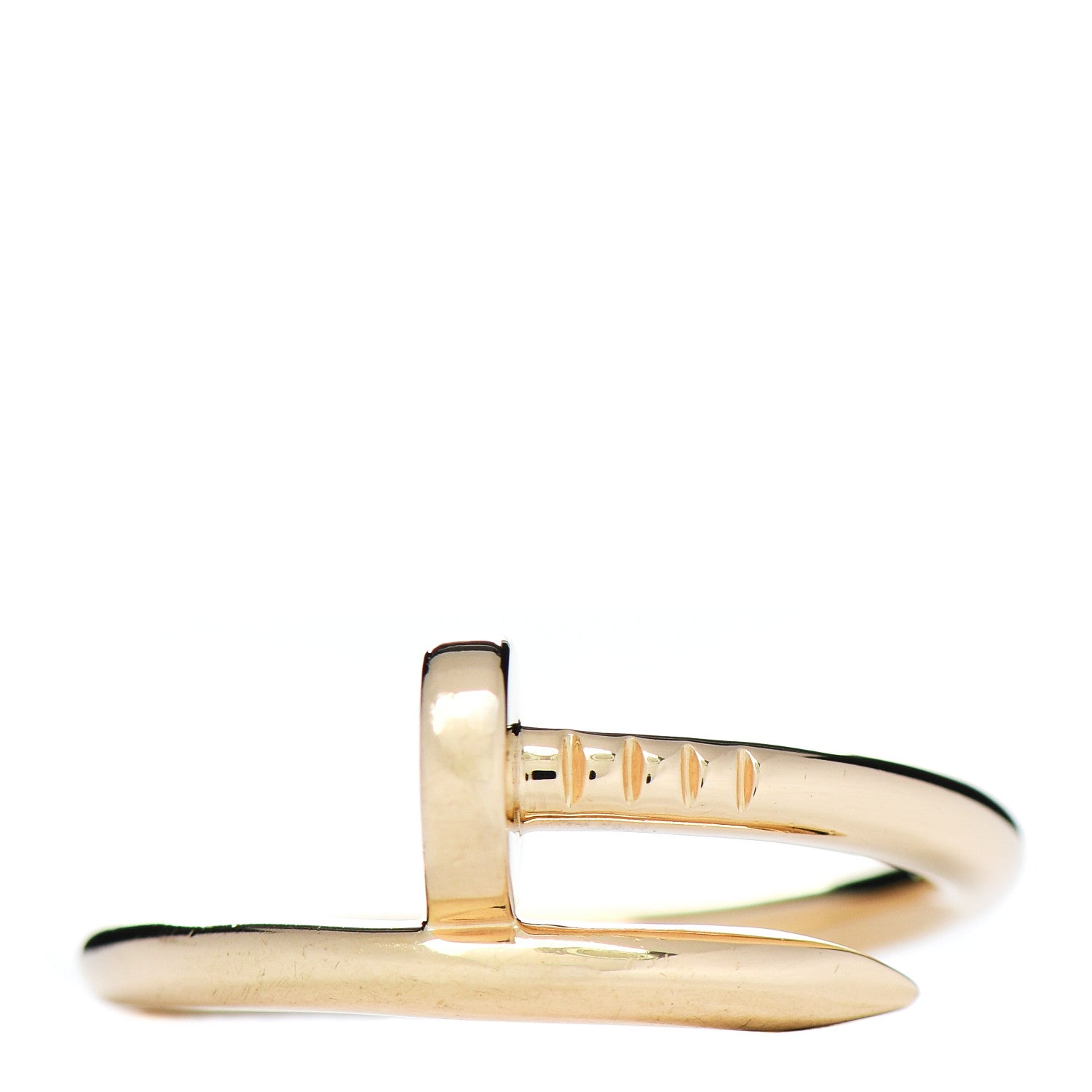 Cartier 18K Yellow Gold Juste Un Clou Ring 61 9.5 1 of 4