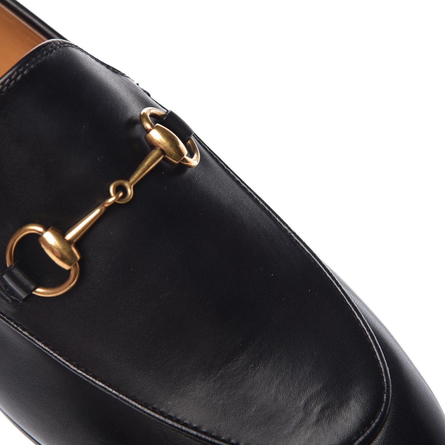 Calfskin Womens Jordaan Loafers 38.5 Black
