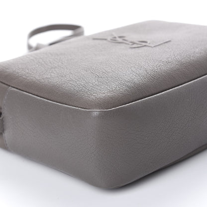 Saint Laurent Lambskin Monogram Small Lou Camera Bag Asphalt 6 of 12