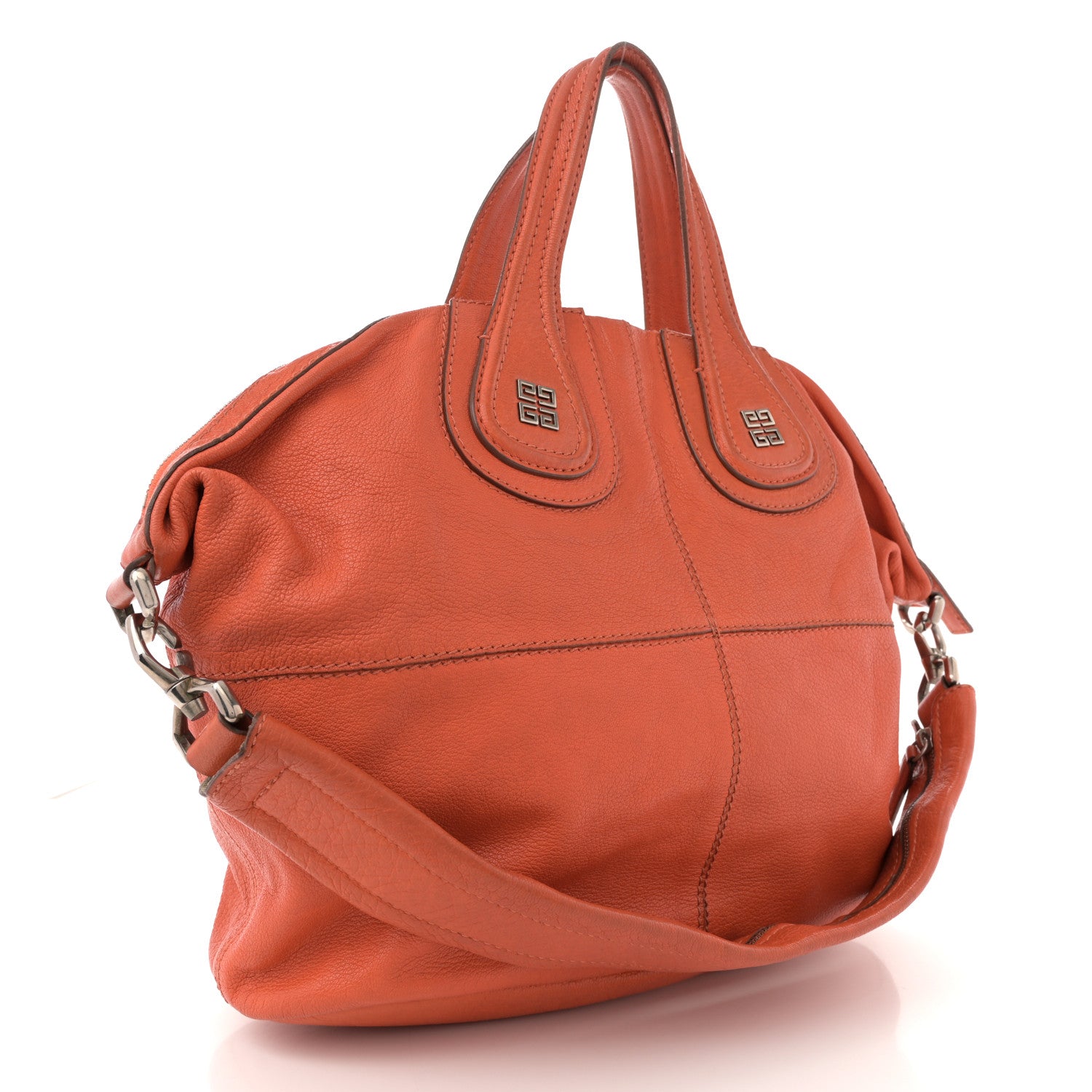 Givenchy Sugar Goatskin Medium Nightingale Orange 3 of 13