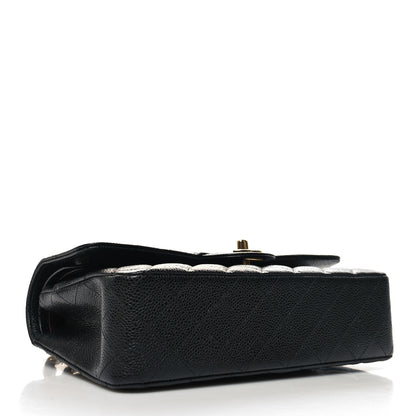 Chanel Caviar Quilted Medium Double Flap Black 4 of 11
