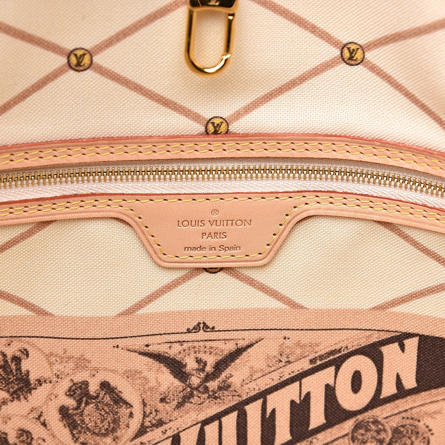 Louis Vuitton Damier Azur Summer Trunks Mykonos Neo Neverfull MM 6 of 14