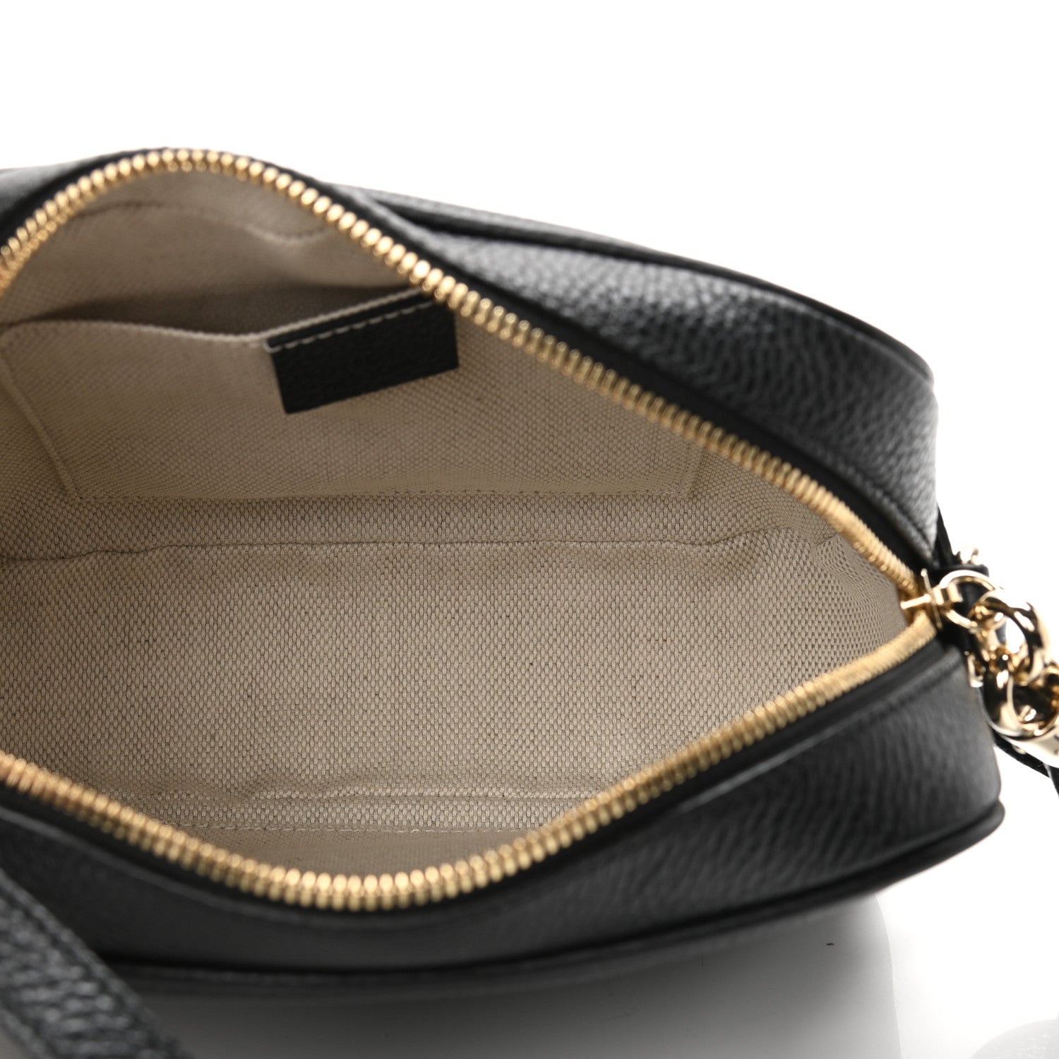 Gucci Pebbled Calfskin Small Soho Disco Bag Black 5 of 11
