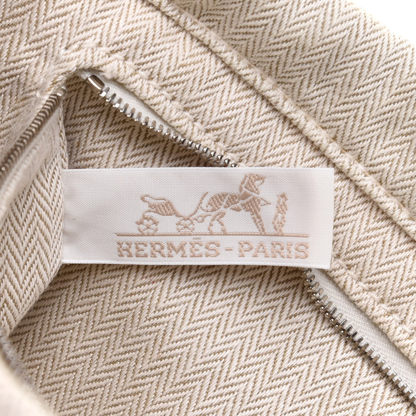 Canvas Barenia Fourbi 25 MM Pouch Naturel Fauve