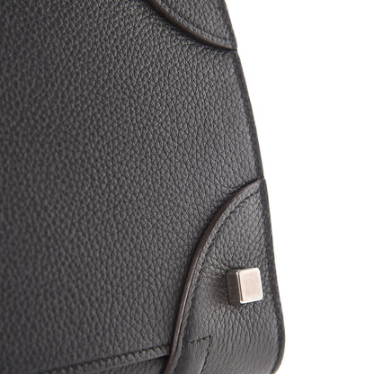 Celine Drummed Calfskin Mini Luggage Black 16 of 19