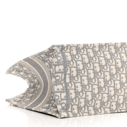 Christian Dior Oblique Medium Book Tote Grey 9 of 14