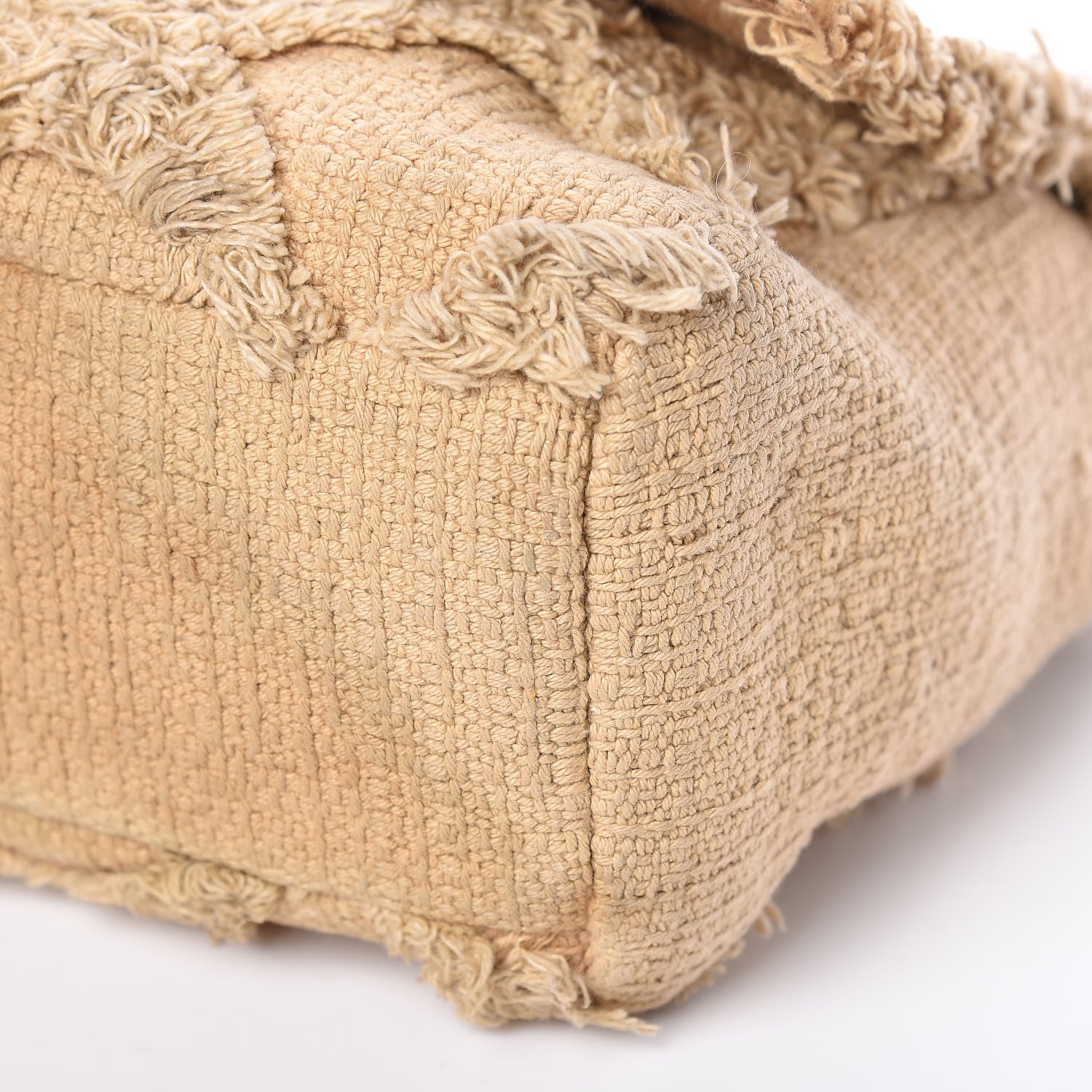 Chanel Tweed Nature Flap Dark Beige 16 of 16