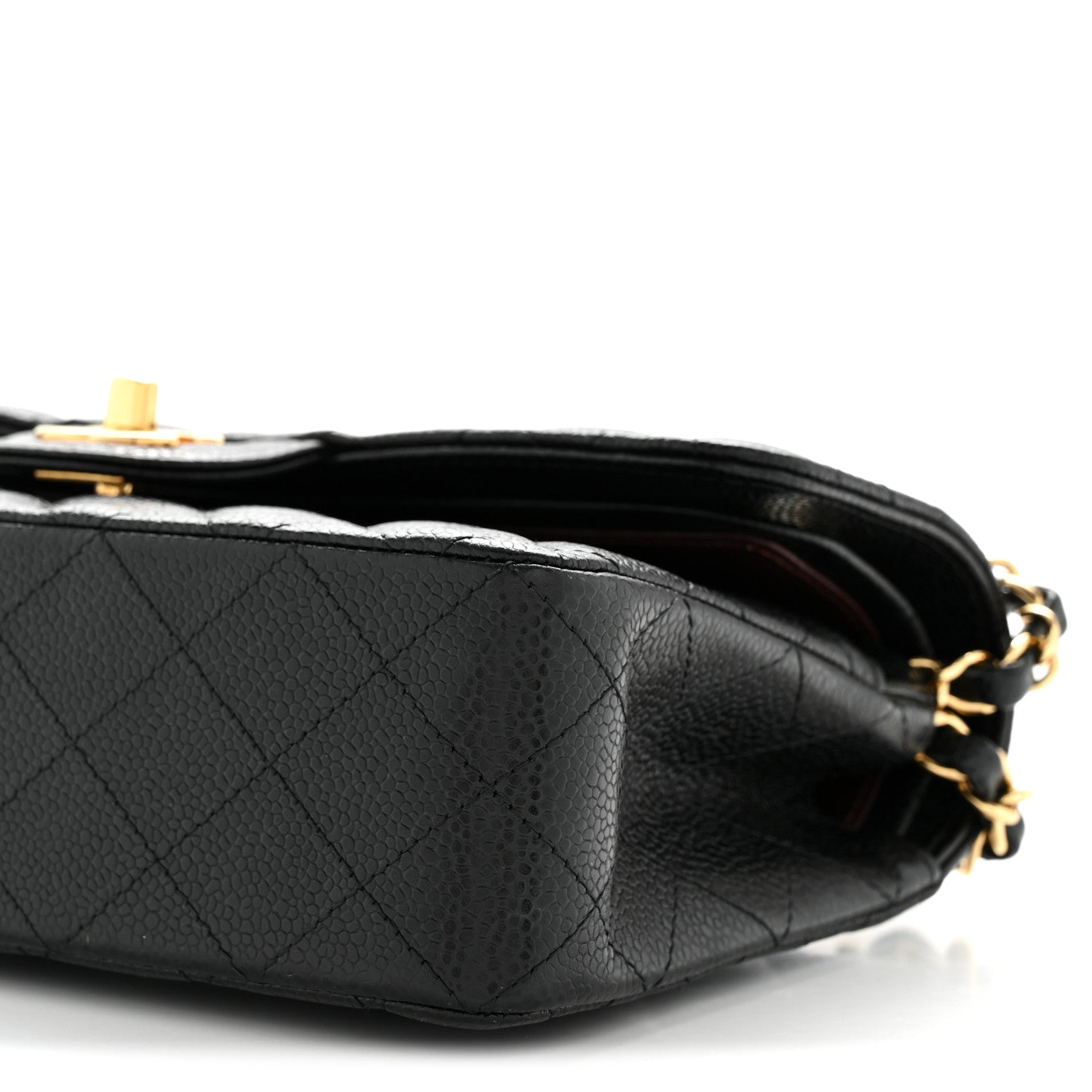 Chanel Caviar Quilted Small Double Flap Black 10 of 12