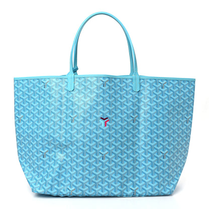 Goyard Goyardine Saint Louis GM Balise Beach Towel Set Turquoise 4 of 10