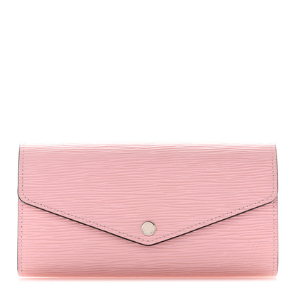 Louis Vuitton Epi Sarah Wallet NM Rose Ballerine 1 of 9