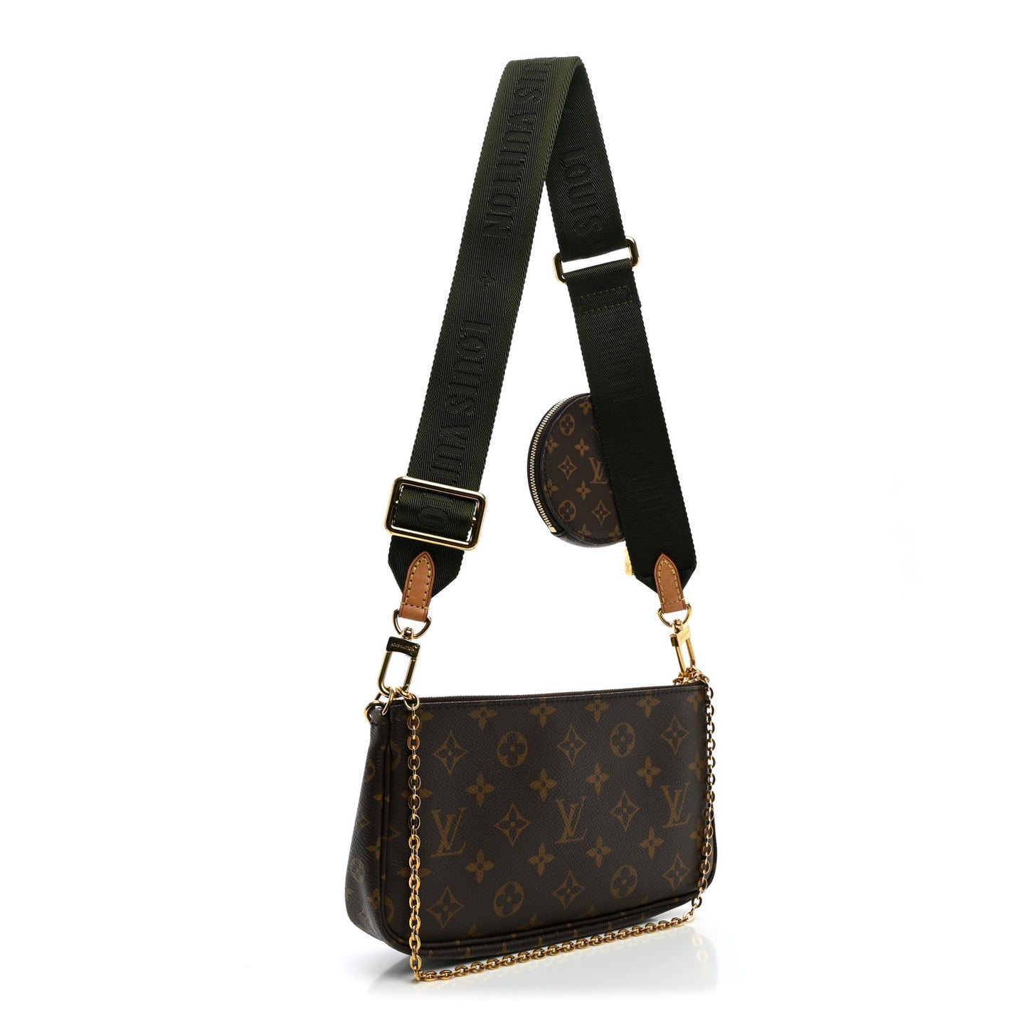Monogram Multi Pochette Accessories Kaki