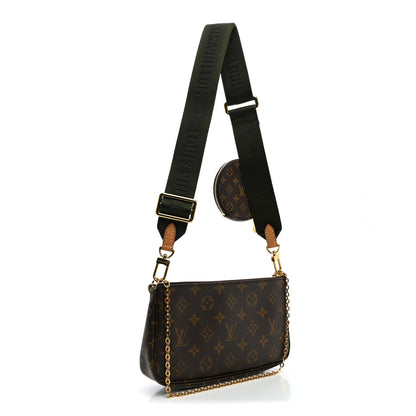 Louis Vuitton Monogram Multi Pochette Accessories Kaki 3 of 11