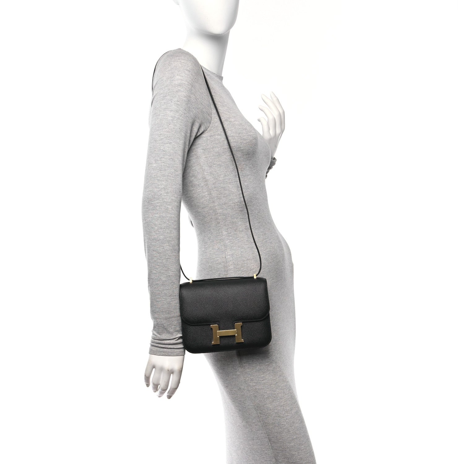 Hermes Epsom Constance 18 Black 2 of 11