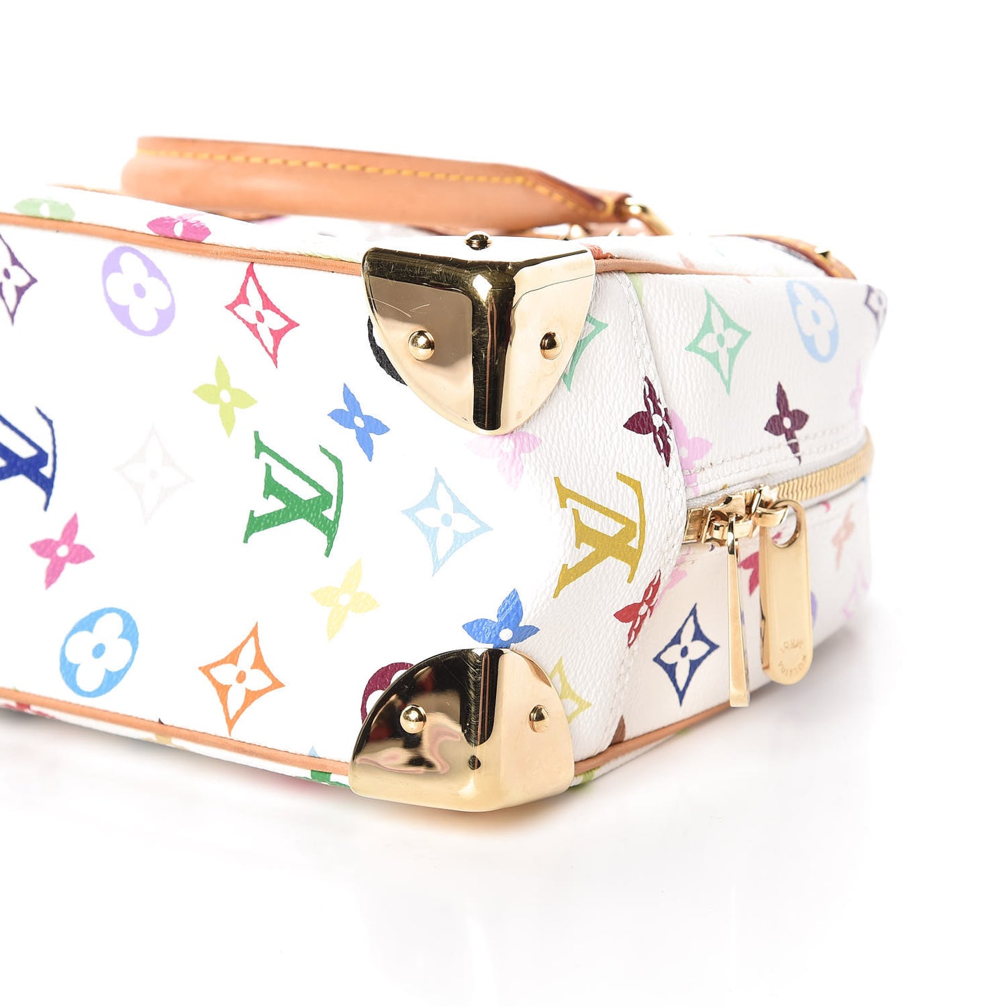 Monogram Multicolor Trouville White
