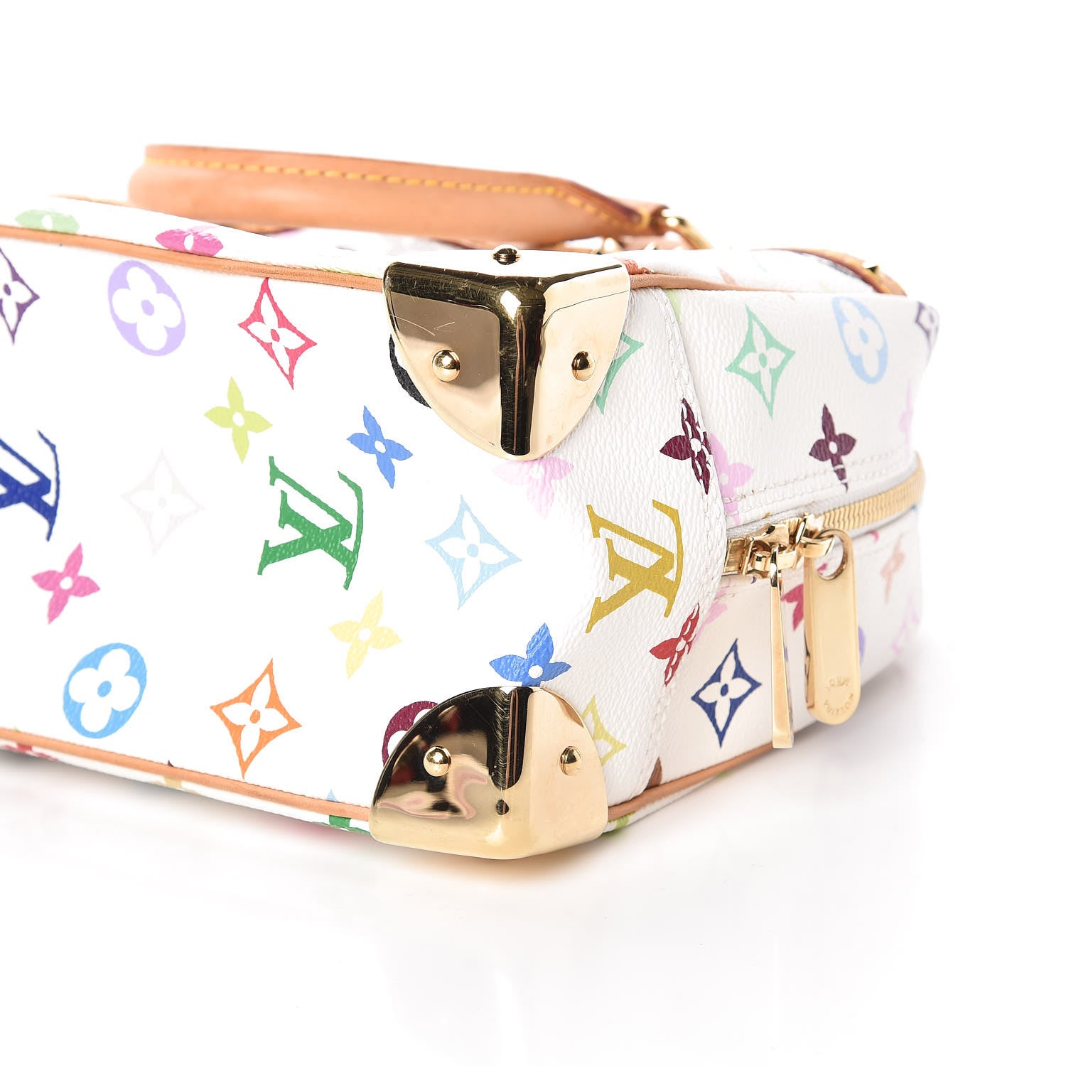 Louis Vuitton Monogram Multicolor Trouville White 9 of 10