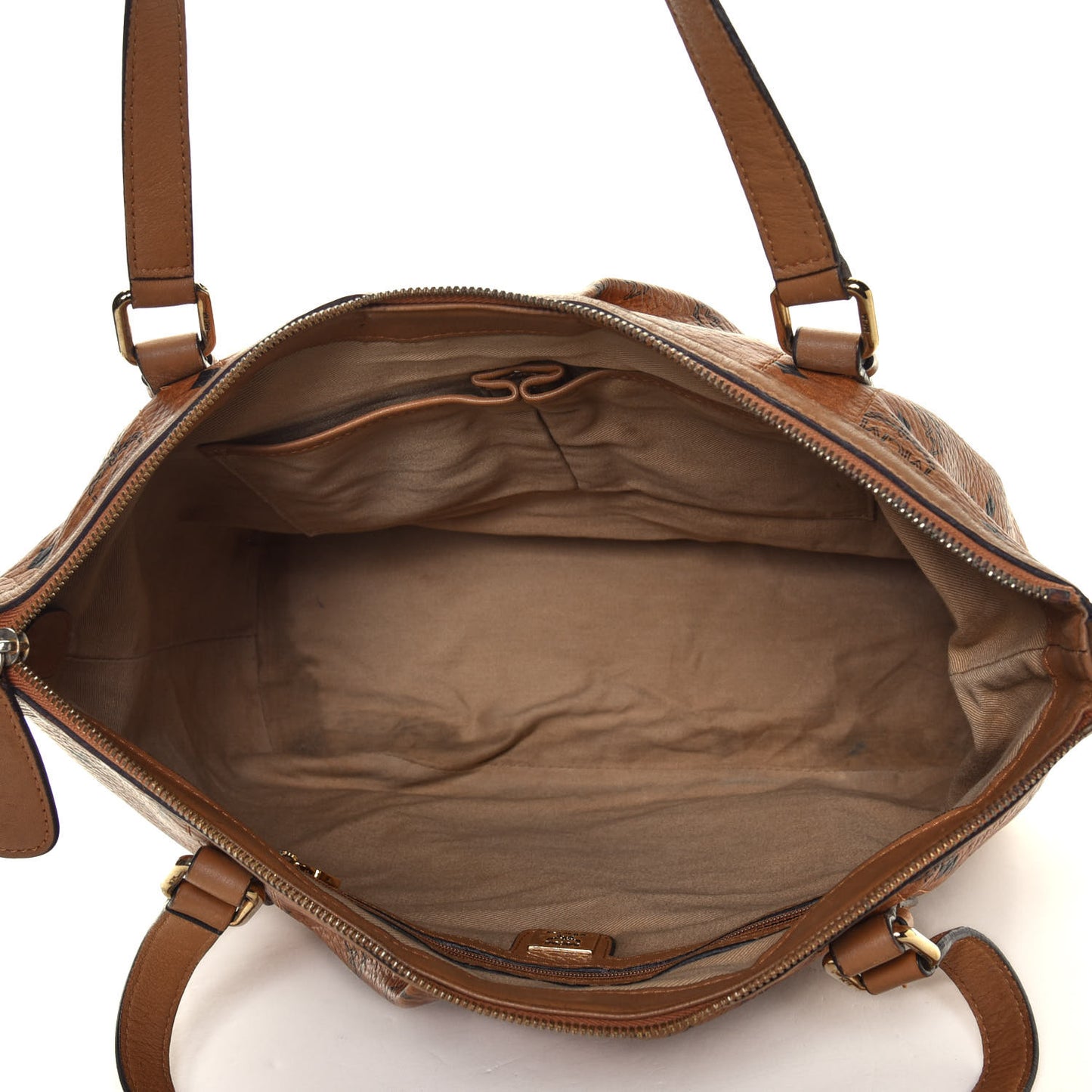 Visetos Medium Essentials Shopper Tote Cognac