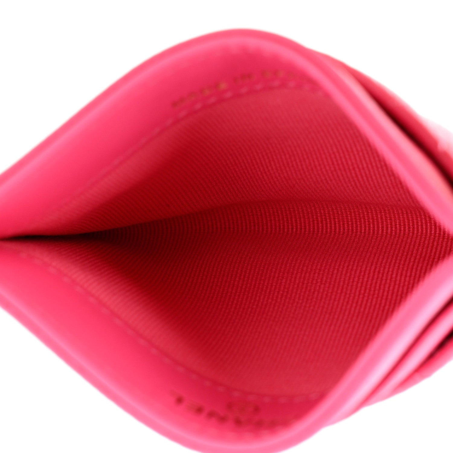 Chanel Caviar Quilted Card Holder Pink 5 of 8
