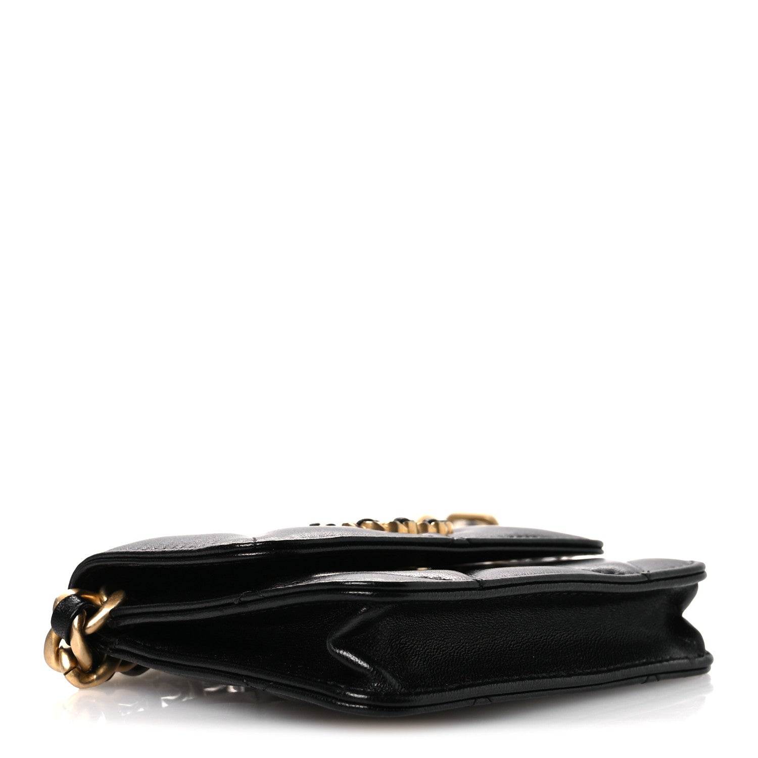 Chanel Lambskin Quilted Chanel 19 Flap Belt Bag Black 6 of 27