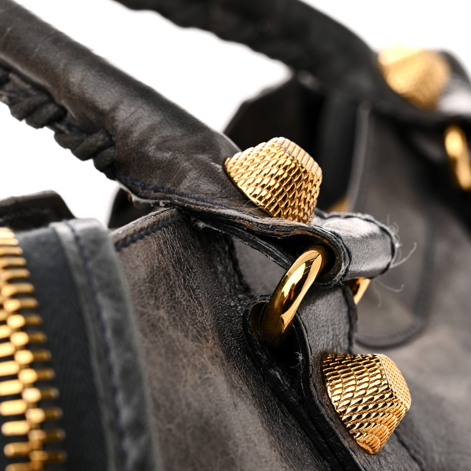 Balenciaga Agneau Giant 21 Gold Hardware City Anthracite 16 of 17