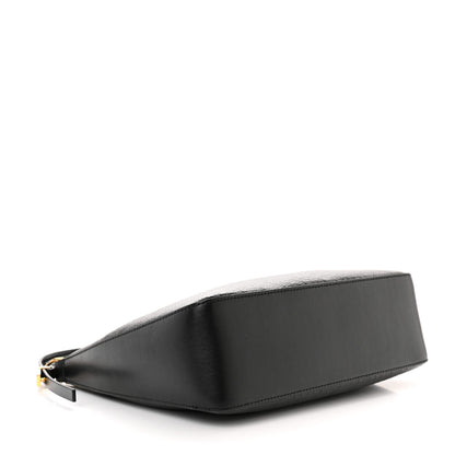 Givenchy Coated Canvas Logo 4G Embossed Small Moon Cut Out Shoulder Bag Black 4 of 11