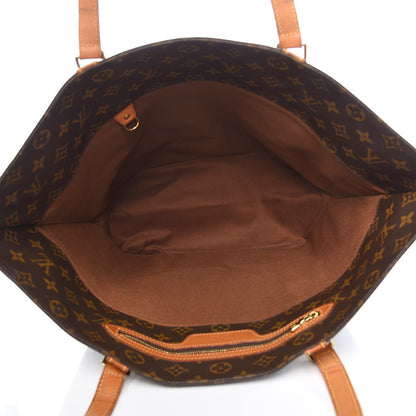 Louis Vuitton Monogram Sac Shopping Tote 5 of 12