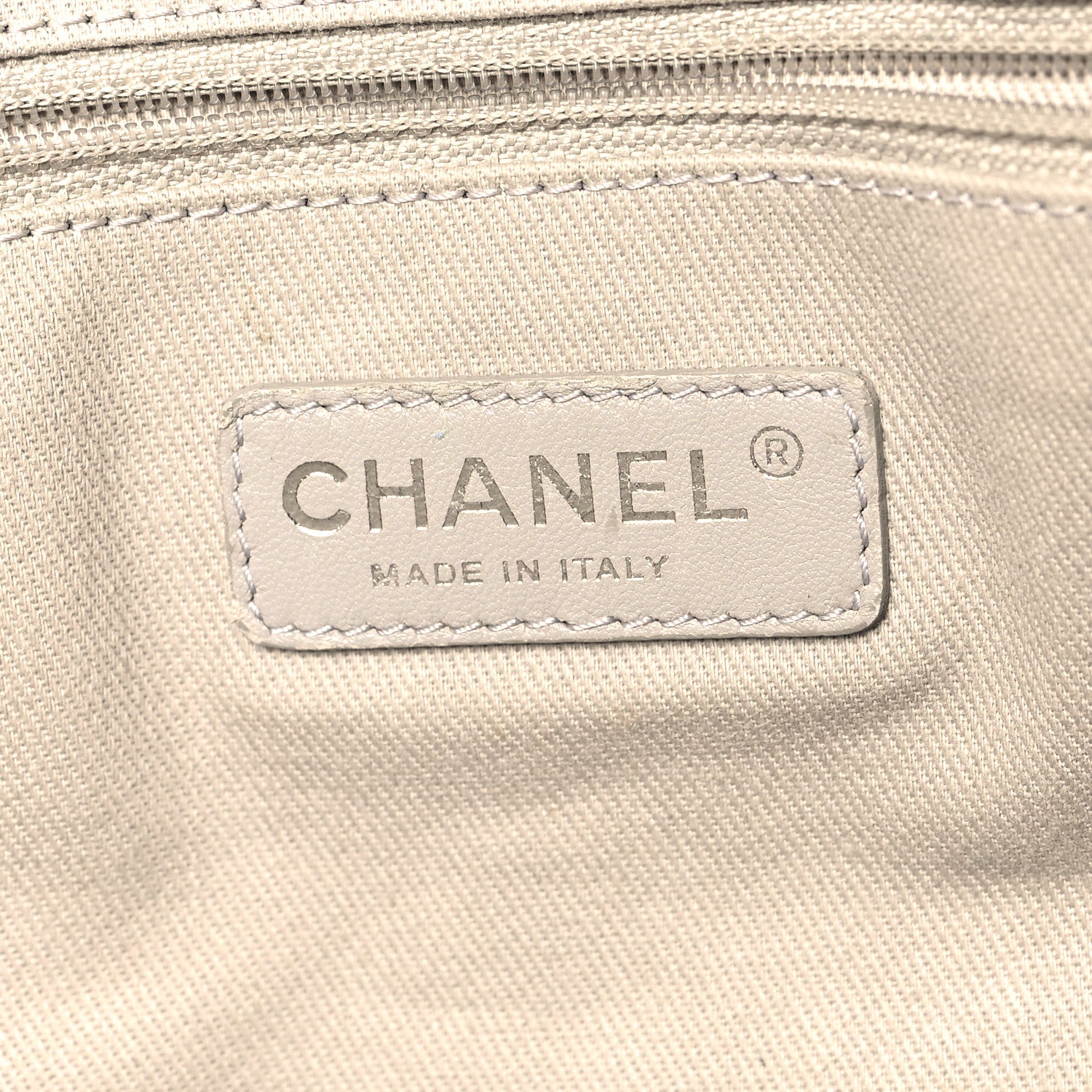 Chanel Glazed Calfskin Medium Deauville Tote Black 6 of 12