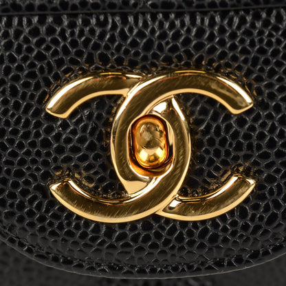 Chanel Caviar Quilted Jumbo Double Flap Black 11 of 11