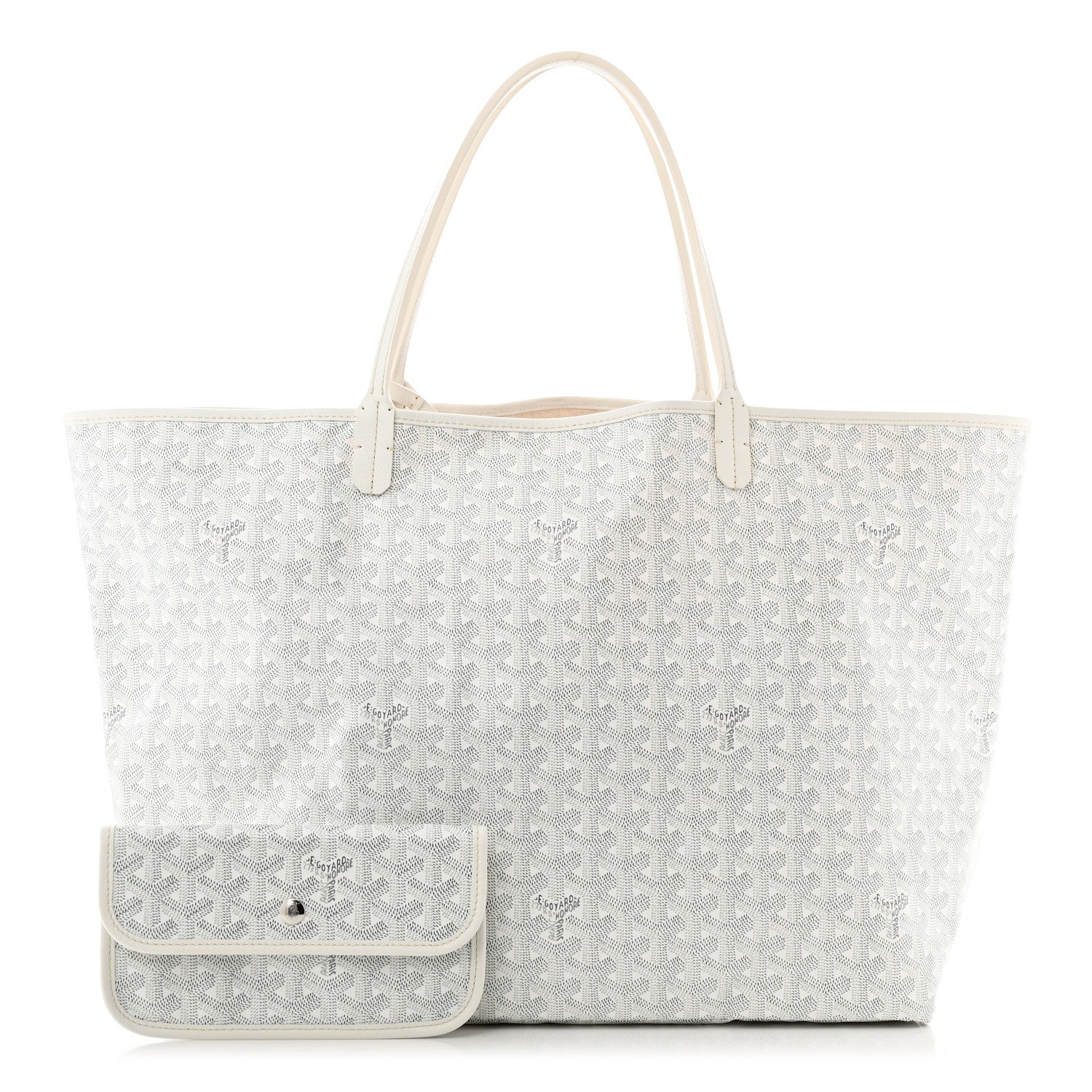 Goyard Goyardine Saint Louis GM White 1 of 13
