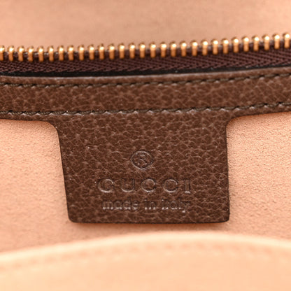 Gucci GG Supreme Monogram Textured Calfskin Web Medium Ophidia Shopping Tote Beige Ebony New Acero 5 of 9