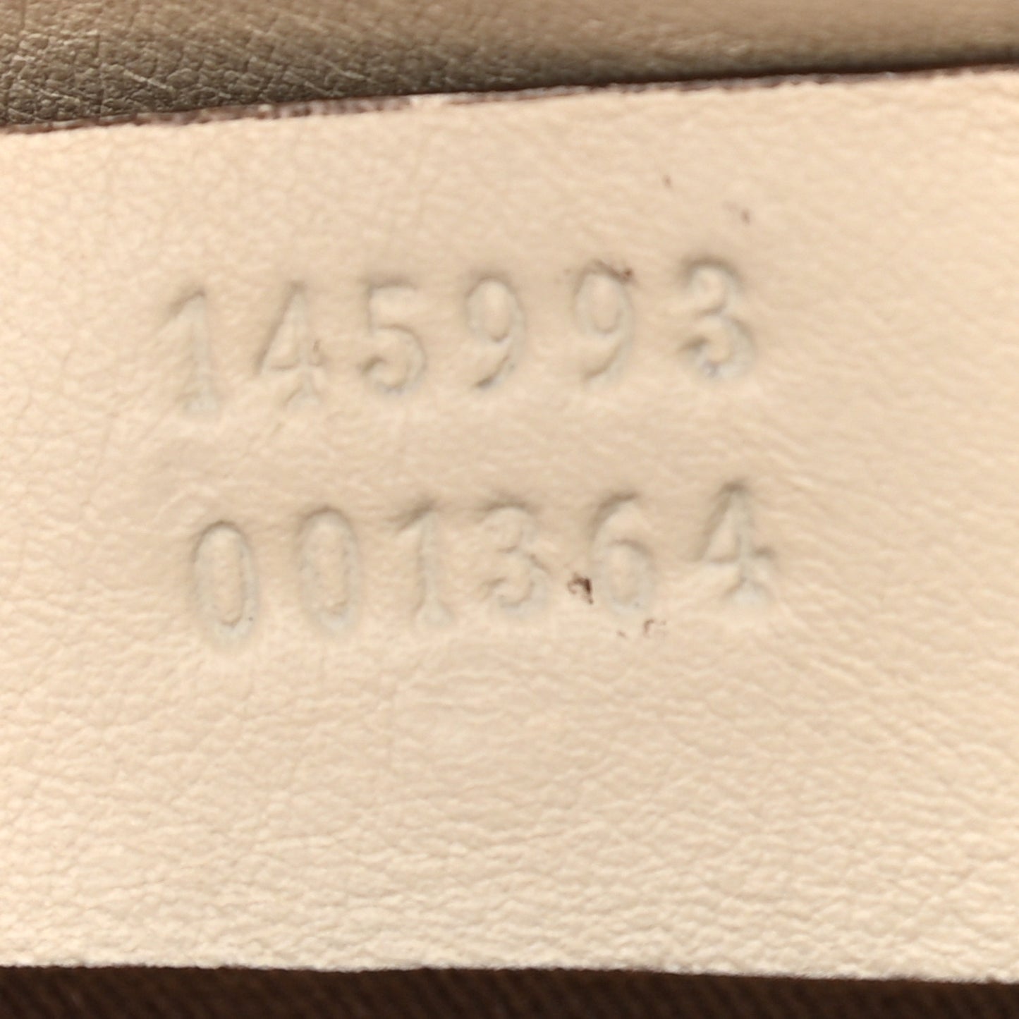 Monogram Large Punch Tote Off White