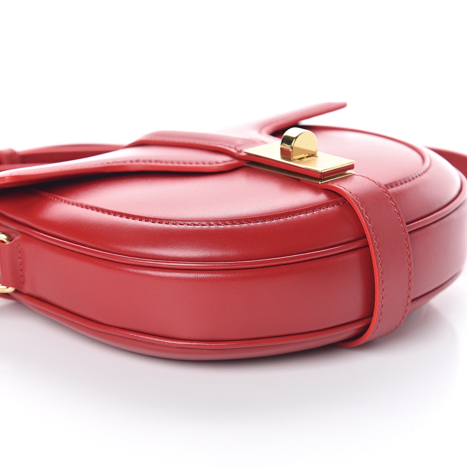 Celine Satinated Calfskin Besace Small 16 Red 7 of 8