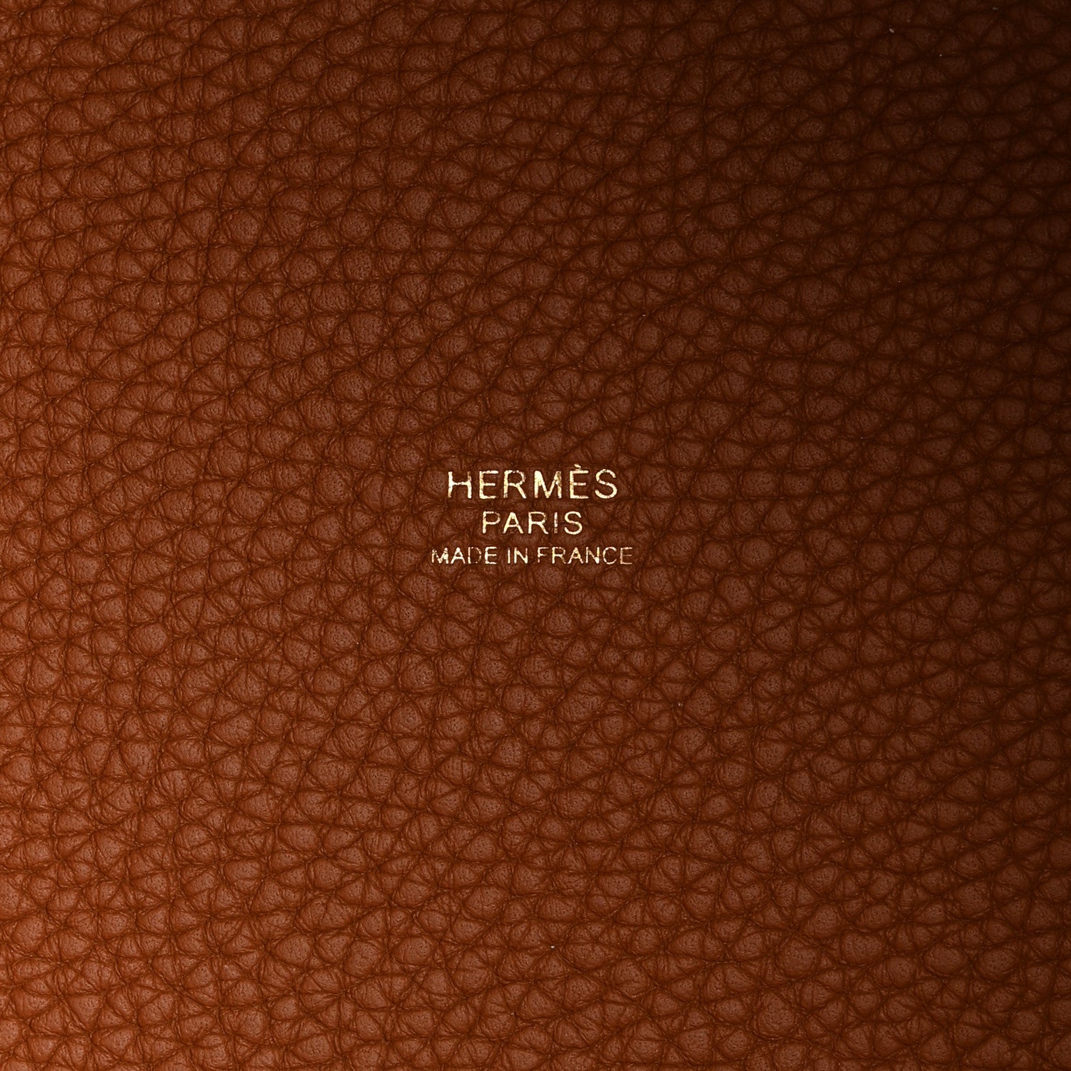 Hermes Taurillon Clemence Picotin Lock 22 MM Gold 6 of 9