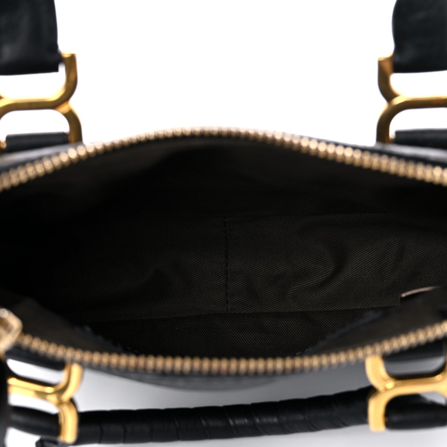 Calfskin Mini Marcie Satchel Black