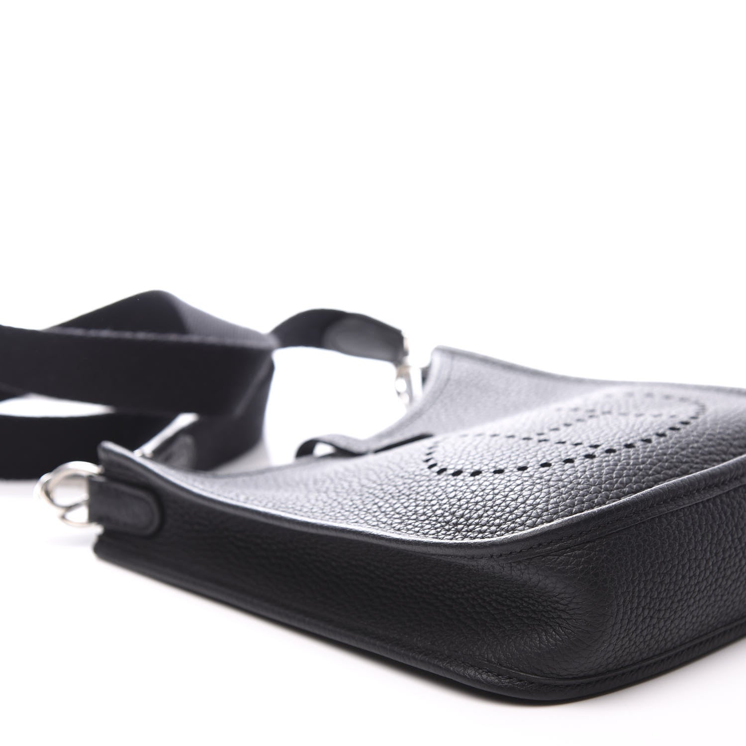 Hermes Taurillon Clemence Evelyne TPM Black 7 of 9