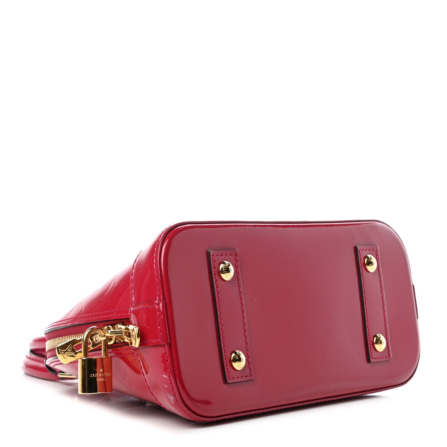 Louis Vuitton Vernis Alma BB Rose Indien 3 of 4