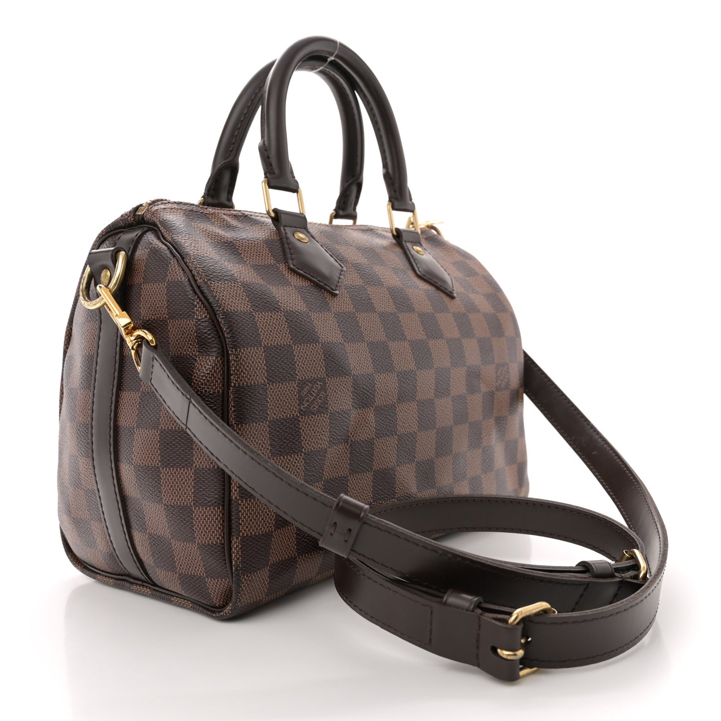 Damier Ebene Speedy Bandouliere 25