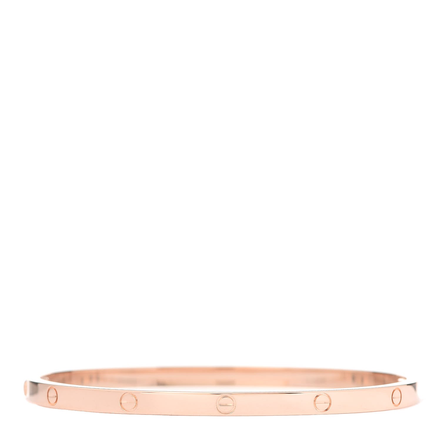 Cartier 18K Pink Gold Small LOVE Bracelet 17 3 of 7