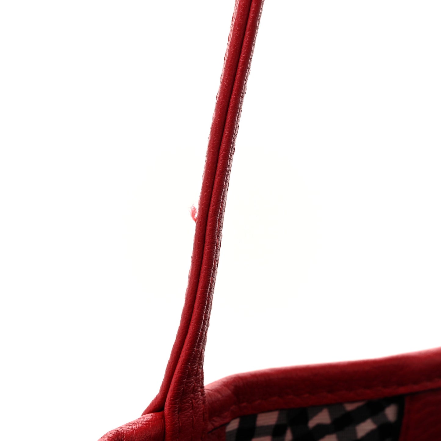Visetos Medium Liz Reversible Shopper Tote Ruby Red
