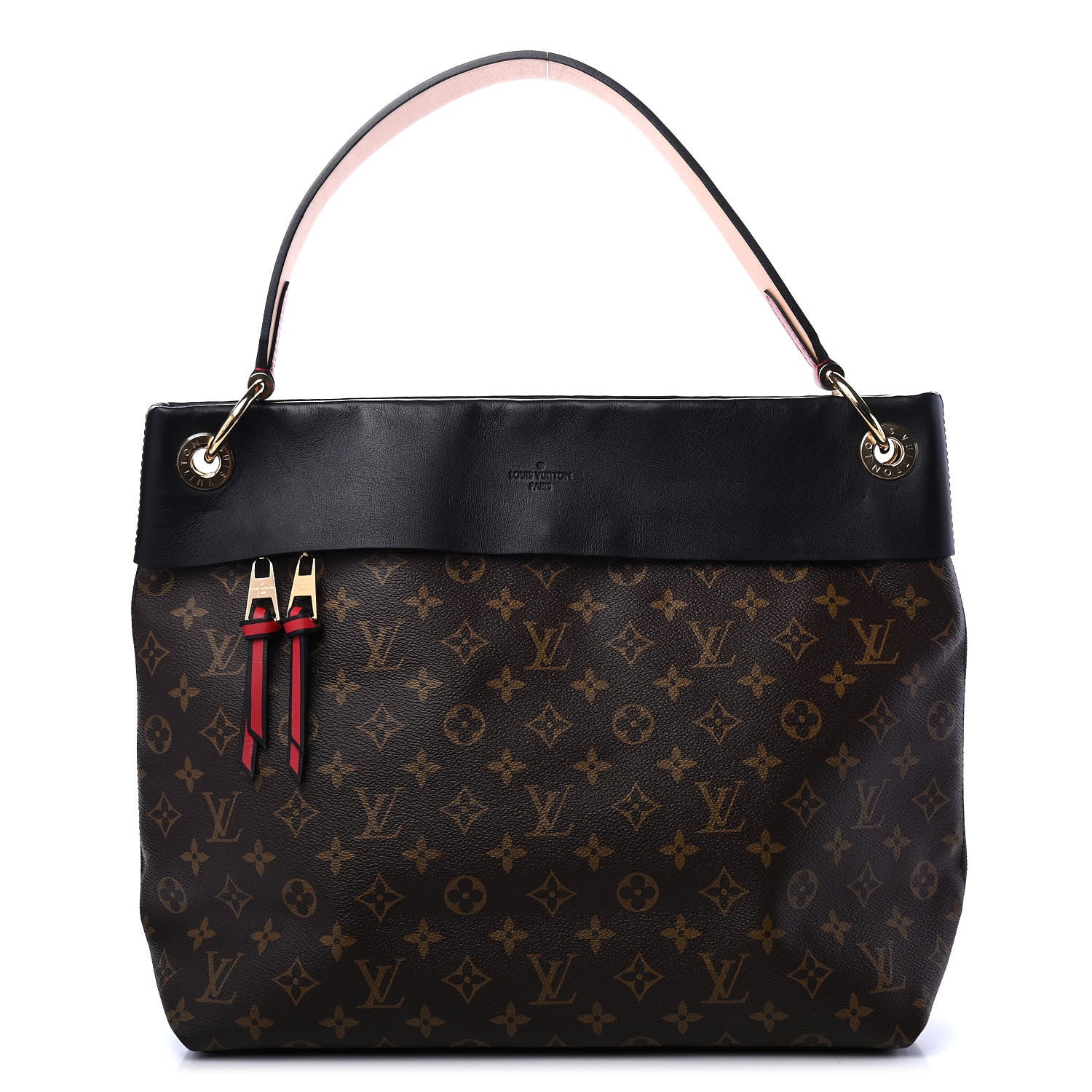 Louis Vuitton Monogram Tuileries Hobo Black 1 of 9