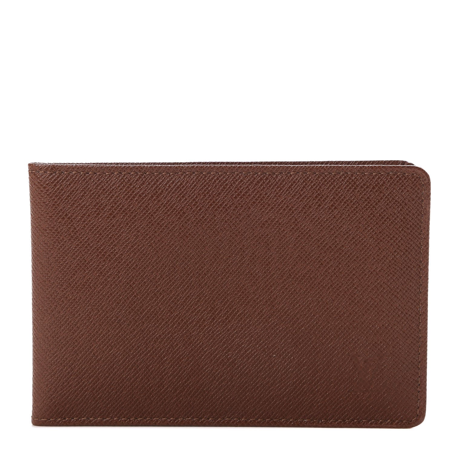 Louis Vuitton Taiga ID Card Holder Wallet Alezan 1 of 6